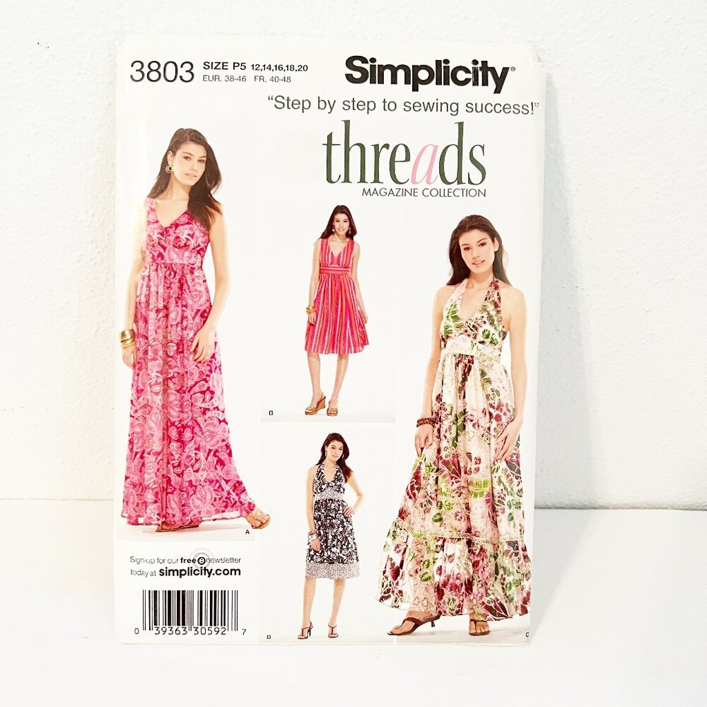 Simplicity Sewing Pattern 3803